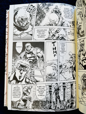 Raoh learns what he lacks in acquiring the ultimate technique