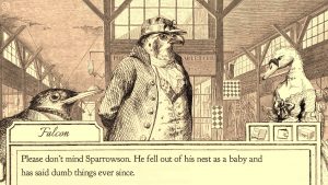 Our hero, JayJay Falcon, explains the source of Sparrowson's comedic genius.