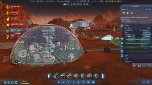 Colonies in Surviving Mars have a lot going on.