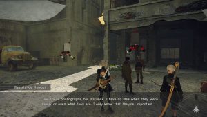 One of dozens of sidequests in NieR:Automata.