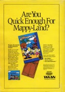 Mappy-Land for the NES. Developed by Namco, published in the US by Taxan.