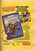 Mickey Mousecapade for the NES, developed and published by Capcom.