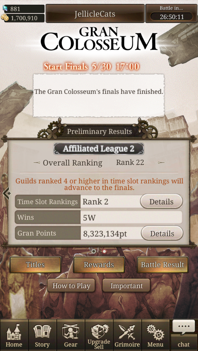 Our crowning achievement in Gran Colosseum was reaching (and winning in) the League 2 finals in May 2021.