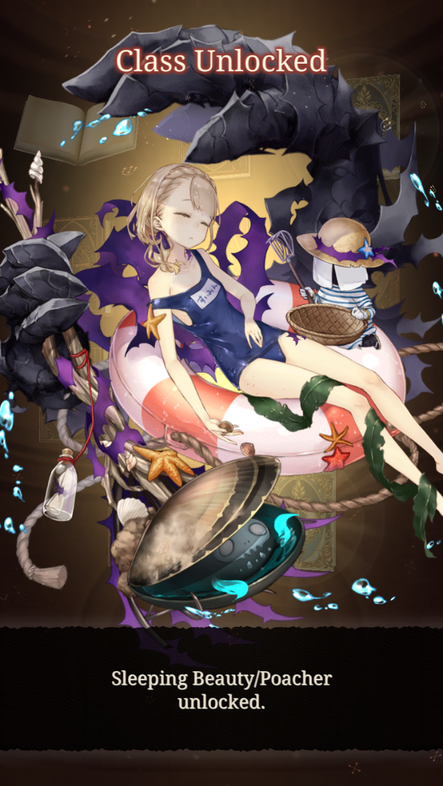 I finally got Sleeping Beauty/Poacher thanks to a special catch-up grimoire that ran during the First Anniversary event.