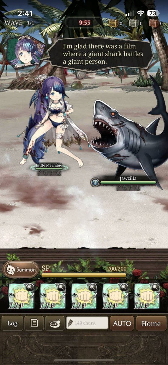 "Jaws of Terror" ended with a giant Little Mermaid taking on Jawzilla.