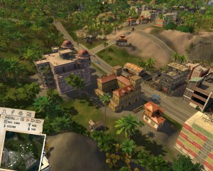 This was one of the trickier maps in Tropico 3, as far as urban development went.